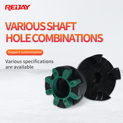 Oil Resistance Electrical Insulation Flexible Jaw Coupling For Connecting Motor Pump