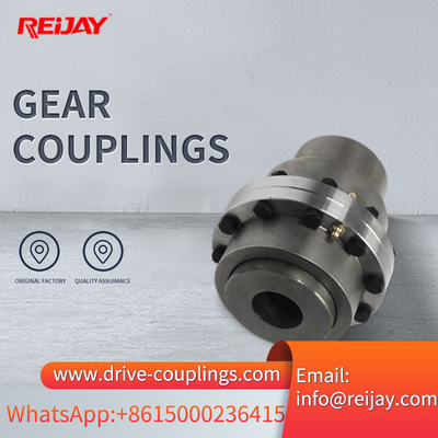 Transmit Torque Electric Motor Flexible Gear Coupling For Coal Mine Watering Car