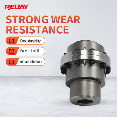 Transmit Torque Electric Motor Flexible Gear Coupling For Coal Mine Watering Car